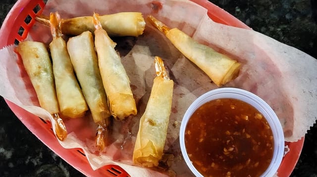 Shrimp Wontons.
