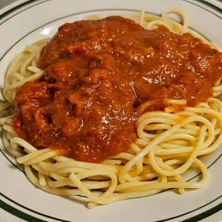 Spaghetti with Marinara Sauce