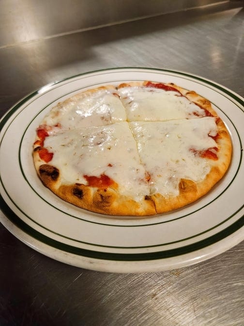 Kids Pita Pizza.