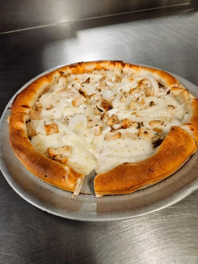 Acropolis Supreme Pizza.